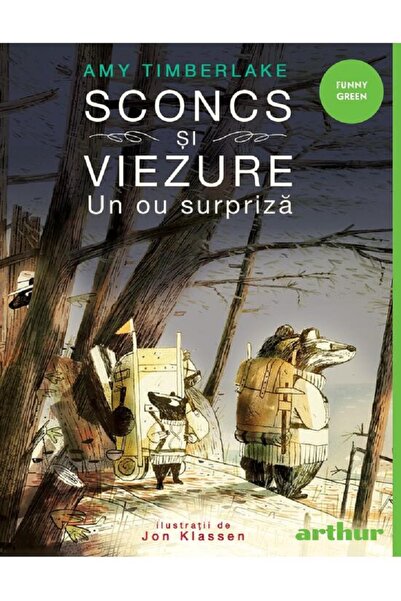 Editura Arthur Skunk and badger. A surprise egg