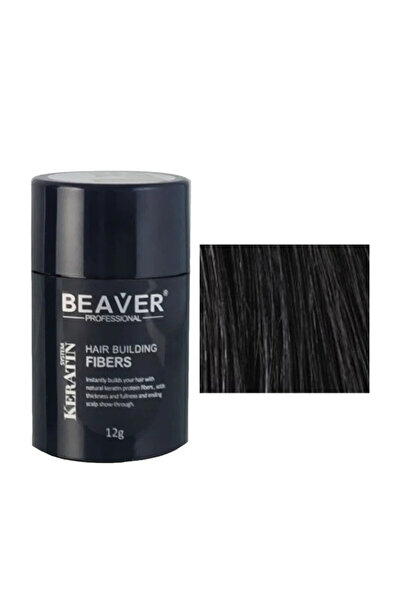Beaver Black hair fiber powder 12g