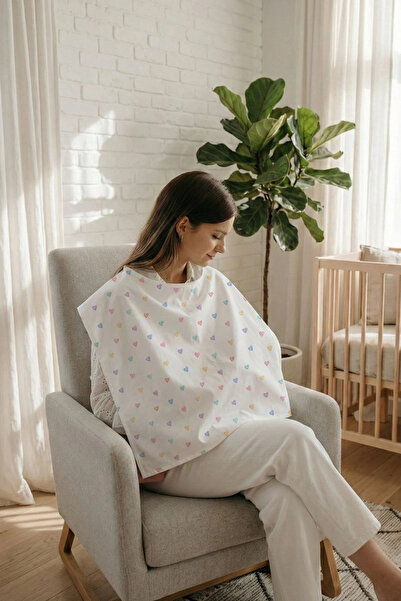 Messido Plus 100% قماش من قطن قطعة - قماش بوبلين مريلة للرضاعة - غطاء من بأسل...