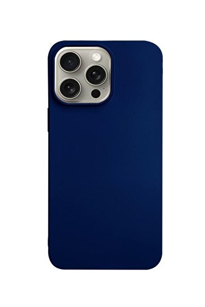 Beline Candy Slim Matte TPU/Silicone Case for iPhone 16 Pro - Navy Blue