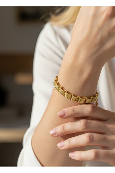 BİJU YILMAZ سوار سلسلة Xuping Gold مرصّع بالأحجار Monarch Deluxe - 26xpb29