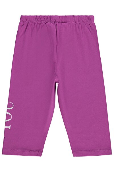 Civil Girls Ti Štampano 6-9 godina starih čarapa - lila 7-8 godina starih