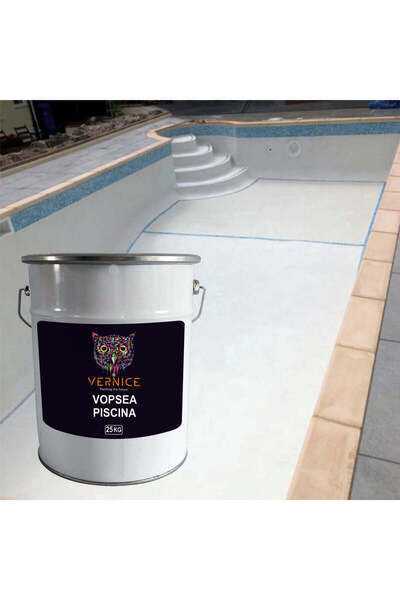 Vernice VOPSEA ALBĂ PENTRU PISCINĂ 25 kg