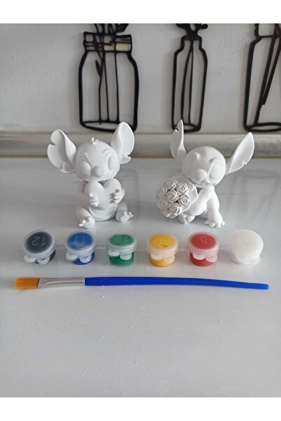 smilechild مجموعة من 2 قطعة من فعاليات تلوين ستيتش اللطيفة مقاس 8 سم، تتضمن أ...