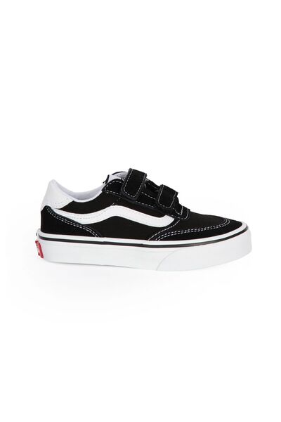 Vans Black Brooklyn Ls V Kids Unisex Sneakers Shoes