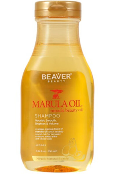 Beaver Sampon Stralucire si volum cu ulei Marula 350 ml