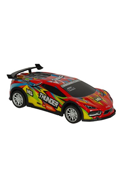 Noname Drift Racing Car with Rc, luminous body, spare wheels, bat...