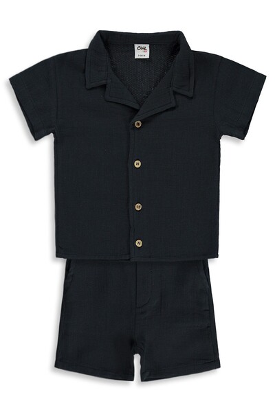 Civil Baby Müslin 6-18 Ay Takım - Gri