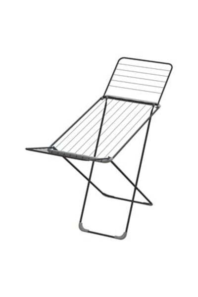 SHOPIENS Gray Metal Dryer for Clothes 180 x 55 x 92 cm