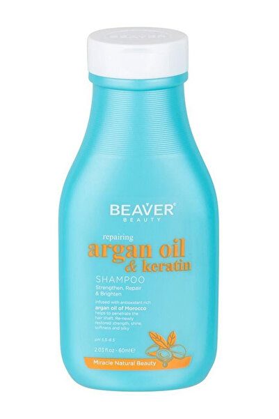 Beaver Sampon reparator cu argan si keratina 60 ml