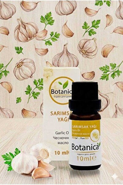 botanica زيت الثوم النقي 10 مل - مركب العناية المركزة لبناء الشعر والأظافر