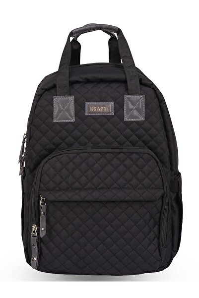 Kraft Luke Anne Bebek Bakım Sırt Çantası - Siyah