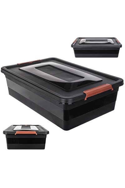 KADAX 28L Plastic Toy Organizer with Lid