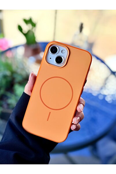 Go Aksesuar Iphone 15 - 14 - 13 Uyumlu MAGSAFE Özellikli Parmak İzi Bırakmaz ...