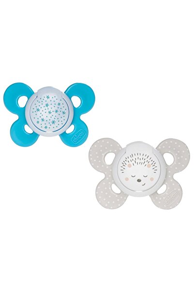 Chicco Soother Comfort Lumı B 2-Piece Silicone Pacifier 16-36 Months - Standa...