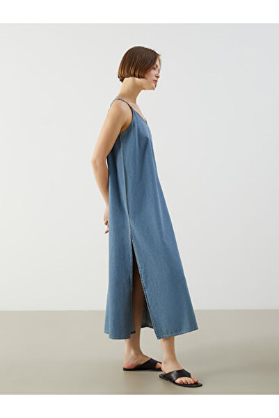 LC Waikiki I V Dikim Suspender Jean Dress from Freezen Store