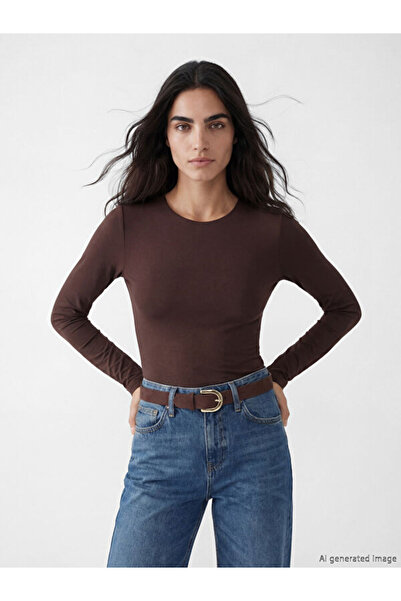 LC Waikiki حزام نسائي بمظهر جلد الغزال من UZG STORE للنساء الأنيقات