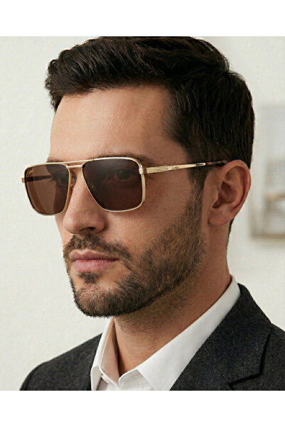 BLACK 176 C4 57 Men's Sunglasses