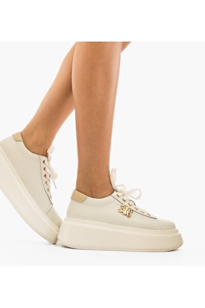 BENOTTİ Sneakerși Nobless pentru femei, albi