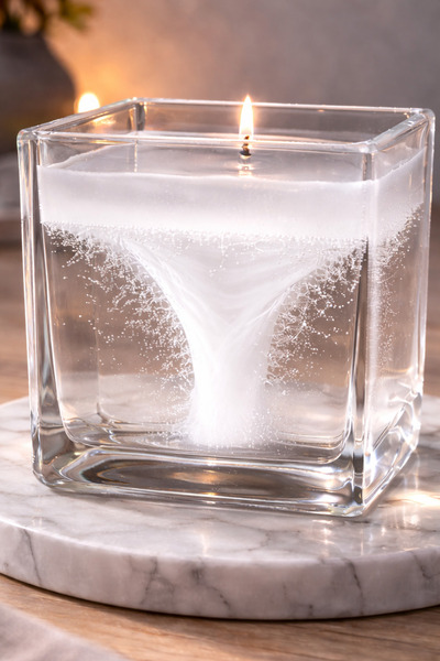 CandleCastCreation IGNITION – White Impact Modern Dekoratif Kokulu Mum