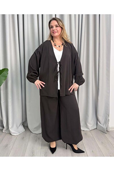 FUNDA طقم تصميم لولا باللون البني