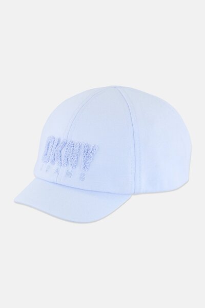 Dkny Toddlers Boy Embroidered Logo Baseball Cap, Light Blue