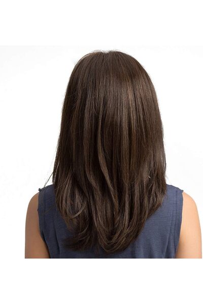 Estelle Fiber Heat Resistant Wig With Bangs for Women Natural Looking Full Wigs for Daily Use,Party Cosplay