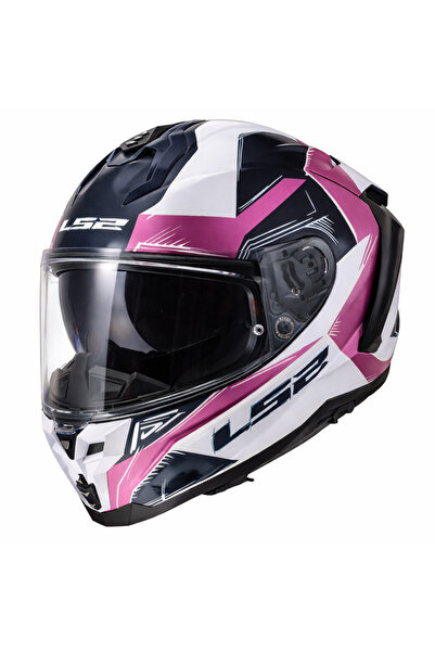 LS2 Challenger 2 Flaman Lavanta Kask