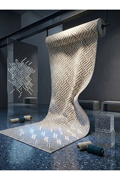 Leydi Carpet Gold Jel Kesme Halı Yolluk