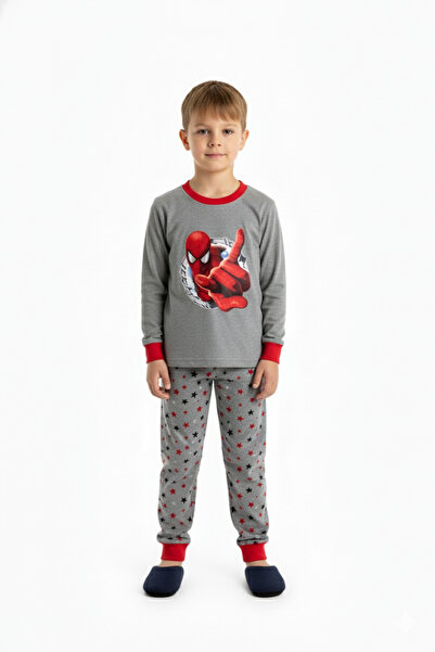 Bidani - Boys Night Pajama Set – Long Sleeve Cotton Blend Sleepwear, 2–9 Years