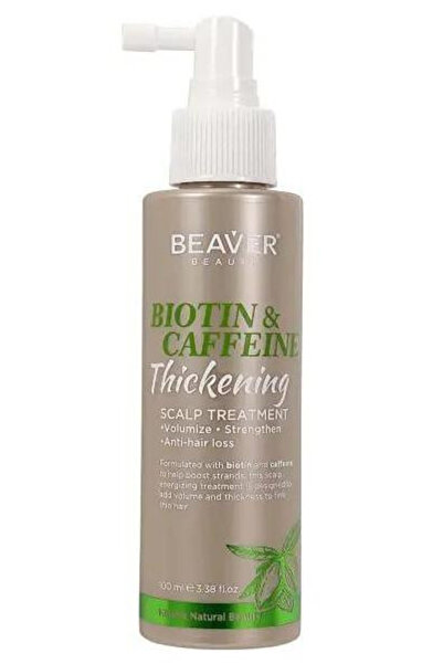 Beaver Tratament scalp intaritor cu biotina si cofeina 100 ml