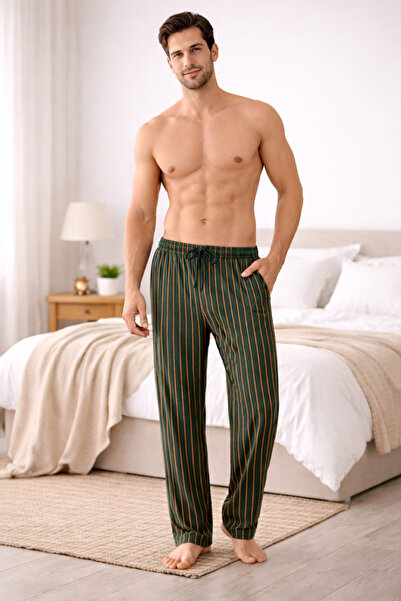 YUYİ Pijama bărbătească JİBER din bumbac modal, cu un singur pantalon 2891