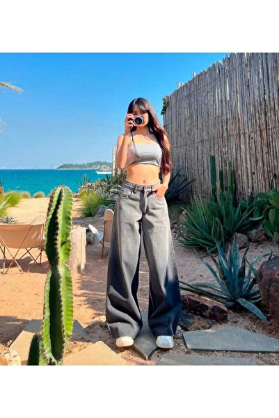 Semesia Wideleg Retro Jeans