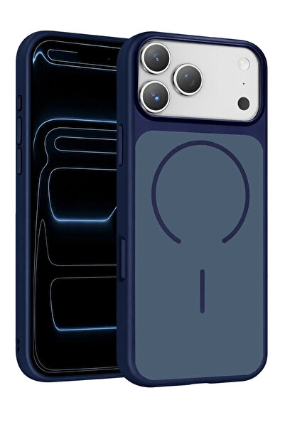 Fuchsia Rush Magneticsafe Cover Compatible with iPhone 17 Pro - Blue