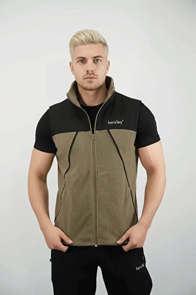 Hersley New Season Coated Men's Jacket Fleece Vest