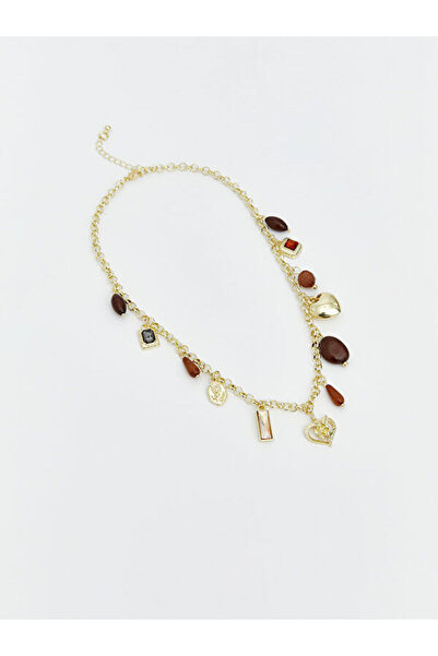 LC Waikiki قلادة نسائية مرصعة بالأحجار من RMZ GİYİM FARKIYA