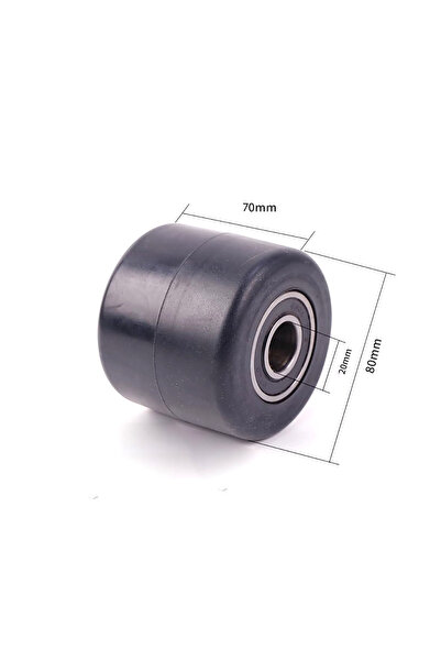 Rolwal Kauçuk 80x70mm Transpalet Tekerleği