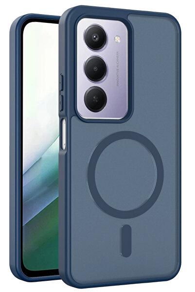 Fuchsia غطاء Jota Magneticsafe متوافق مع Redmi 15 4G - أزرق داكن