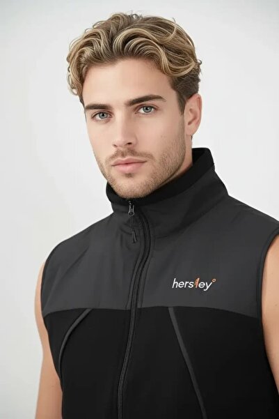 Hersley New Season Coated Men's Jacket Fleece Vest
