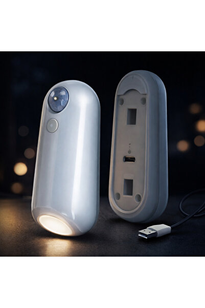 Light Lampa LED WC cu Senzor de Miscare si 7 Culori, , Activare Automata