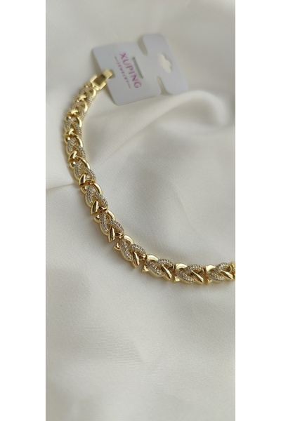 DURU AKSESUAR Örgü Model Çelik Vip Bileklik