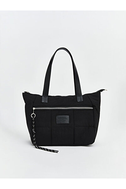 LC Waikiki Rmz Gi̇yi̇m Farkiyla Parachute Fabric Quilted Women's Shoulder Bag