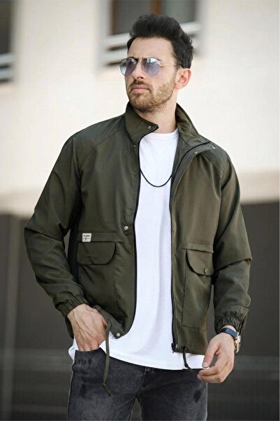 Oksit Juan Slim fit Vodoodbojno Detaljan vezivanje K Sa kapuljačom Muški M Se...