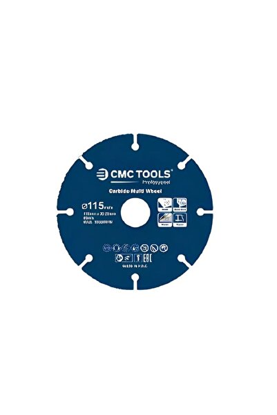 CMC Tools Plastik ve Ahşap Alçıpan Kesme Diski 115 x 22 mm Orjinal Ürün Cmm6060