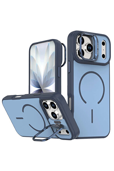 Fuchsia Flexa Magneticsafe Cover Compatible with iPhone 17 Pro Max - Blue