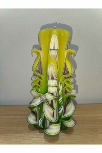 Emris Candle Art Lumânare sculptată manual 16 cm