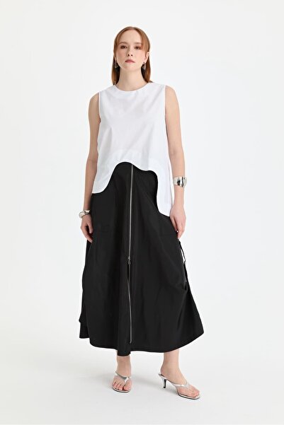 roibyardaözmen Design modern, Material Memory, Fermoar frontal, cu încrețitur...