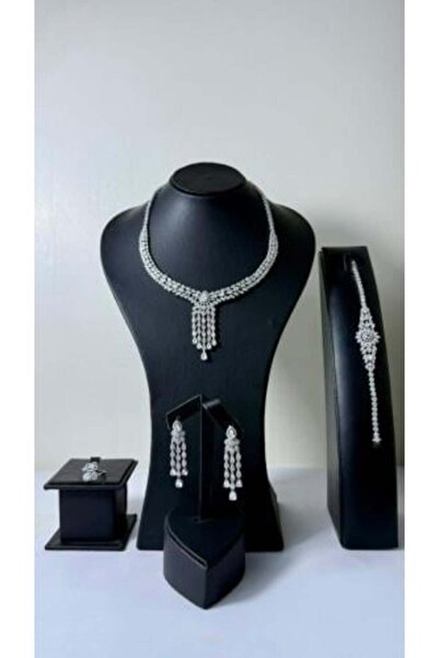 Lavina Zircon Royal Leaf Set