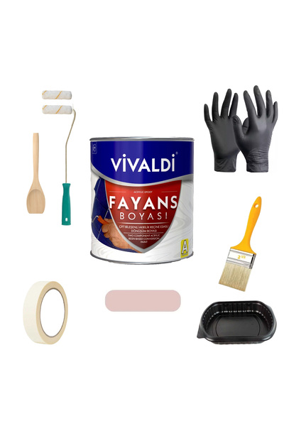 Vivaldi -Tezgah,Mermer,Fayans Boyası Seti Vernik Ve Astar Gerektirmez Mutfak ...