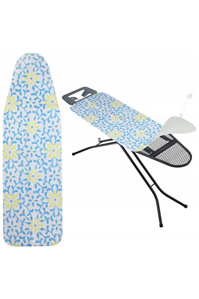 KADAX Ironing Board Cover 144x44 cm Stretch Board Cover Flowers